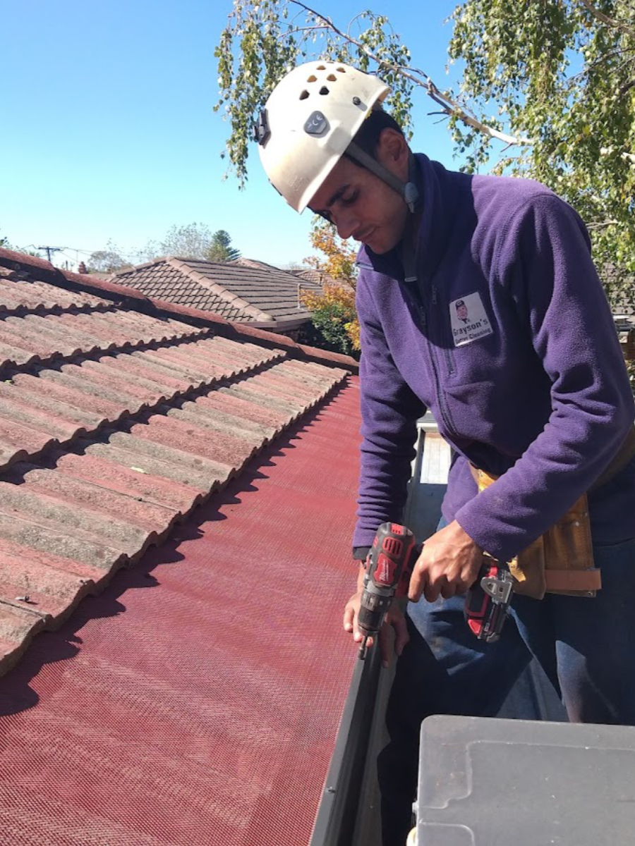 McDonald Silver from Grayson's Gutter Guard Wallan